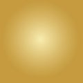 Golden gradient background. Radial gradient. Yellow and white