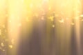 Golden gradient background substrate coated with a glare of light Royalty Free Stock Photo