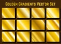 Golden Gradients Vector Set