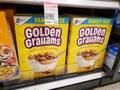 Golden Grahams cereal at store