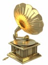 Golden gramophone