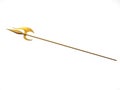 Golden Halberd Royalty Free Stock Photo