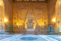 Golden hall in Stadshuset or the city hall in Stockholm, Sweden Royalty Free Stock Photo