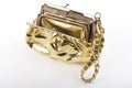 Golden handbag