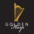 golden harp icon
