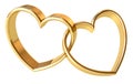 Golden hearts