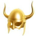 Golden helmet