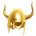 Golden helmet Royalty Free Stock Photo