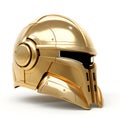 Golden helmet