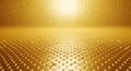 Golden Hexagon Texture Background. Royalty Free Stock Photo