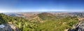 Golden hills in Contra Costa county, mount Diablo Royalty Free Stock Photo