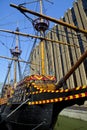 The Golden Hind Galleon Ship In London