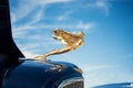 Golden Hood ornament of a 1933 Cadillac V16 Phaeton