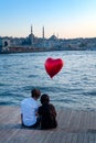 Beside the Golden Horn in Romantic Istanbul, Turkey