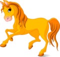 Golden Horse Royalty Free Stock Photo