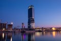 Golden Hour in Belgrade Waterfront, Capitol of Serbia