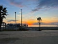 Golden Hour Glow: Sunset at Durres Beach