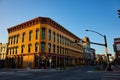 Golden Hour at Historic Patterson Block, Downtown Muncie