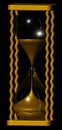 Golden hourglass