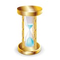 Golden hourglass