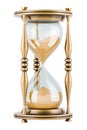 Golden Hourglass, 3D rendering