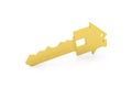 Golden House key Royalty Free Stock Photo