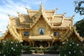 Golden house in Thailand