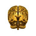 Golden human brain