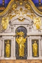 Golden Statues Angels Altar Saint Augustine Florida