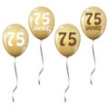 golden jubilee balloons