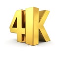 Golden 4K Royalty Free Stock Photo