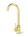 Golden kitchen faucet