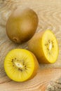 Golden kiwifruit/ kiwi cut and whole