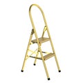Golden ladder Royalty Free Stock Photo
