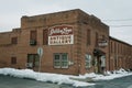 Golden Lane Antique Gallery vintage sign, New Oxford, Pennsylvania