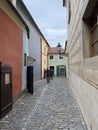 Golden Lane as a part of museum near Prague Castle, Czech Republic Royalty Free Stock Photo