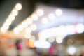 Golden light bokeh. image created by soft and blur style for background, Royalty Free Stock Photo