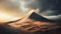 Golden Light: Captivating Dune Photograph Of Denmark\'s Majestic Hills