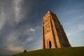 Golden light on Glastonbury Tor