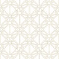 Golden line pattern. Vector abstract geometric seamless texture with grid, net Royalty Free Stock Photo