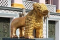 The Golden Lion of the Batumi State Drama Theater in Batumi city in Georgia