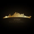 Golden logo Riyadh