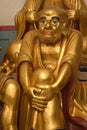 Golden Lohan statue Royalty Free Stock Photo