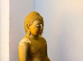 Golden Lord Buddha Statue Royalty Free Stock Photo