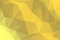 Golden Low Poly Gradient from Triangle Shapes