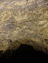 Golden luminescent microbes in the Lava Beds National Monument caves of the northern Sierra Nevadas