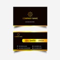 Golden Luxury Business Card