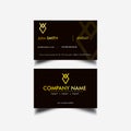 Golden Luxury Business Card