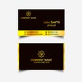 Golden Luxury Business Card