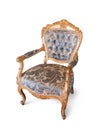 Golden luxury chair